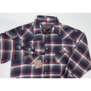Vintage Falcon Bay Flannel Shirt Men's Large Western Snap Up (250502)